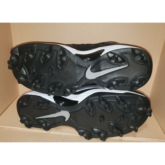 NIKE ZOOM CODE ELITE 3/4 SHARK RUBBER CLEATS FOOTBALL BLACK MEN\'S SIZE 12.5 NWOB main image 7